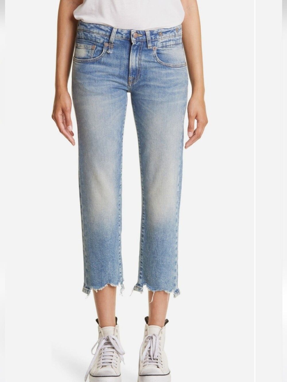 R13 Denim Boy Straight Jasper Stretch Jeans